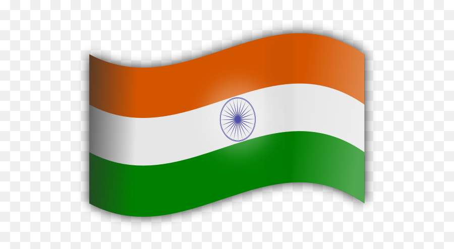 Indian Flag - Waving Flag Of India Emoji,Romanian Flag Emoji