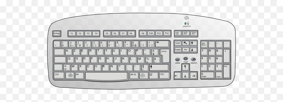 Logitech Keyboard Vector Image - Keyboard Clip Art Emoji,Emoji Keyboard For Twitter