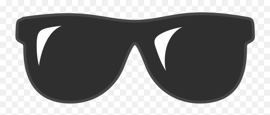 Number 1 Glasses Emoji Clipart - Transparent Background Sunglasses Emoji Png,Goggles Emoji