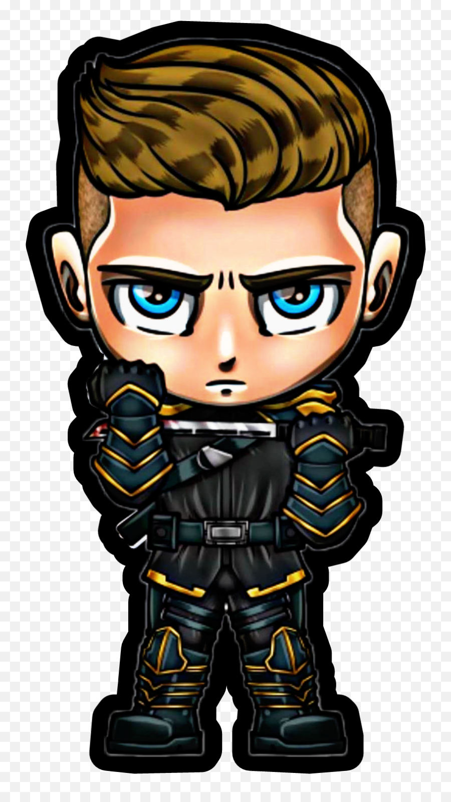 Hawkeye Ronin Sticker Fan Art By - Lordmesa Art Avengers 4 Emoji,Hawkeye Emoji