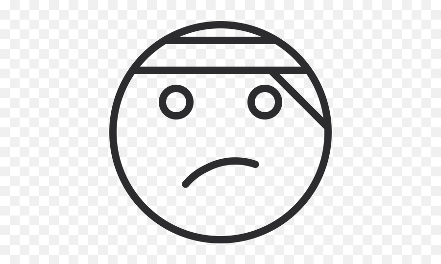Face With Head Bandage Emoji Icon Of - Smiley,Injury Emoji