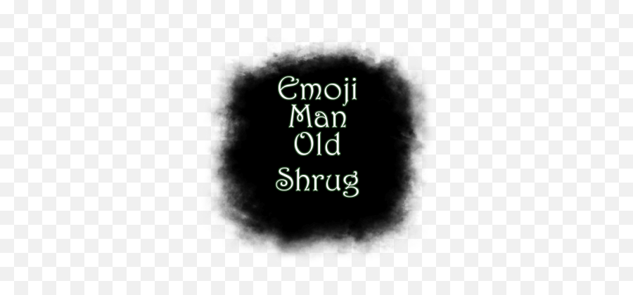 Emoji Man Old Shrug - Cinderella,Male Shrug Emoji