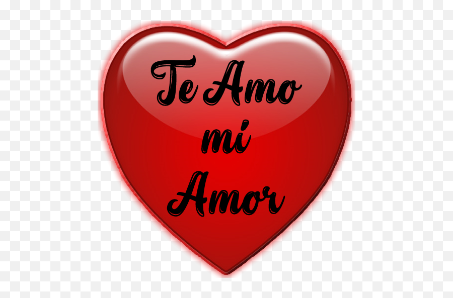 Te Amo Mi Amor - Heart Emoji,Te Amo Emoji