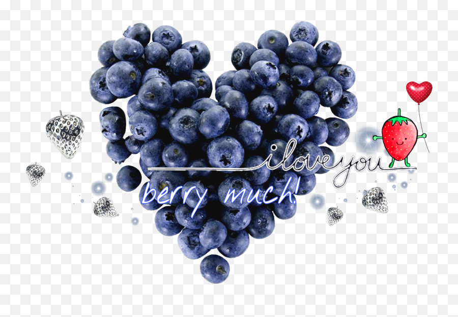 Berries Blueberries Strawberries - Bilberry Emoji,Is There A Blueberry Emoji