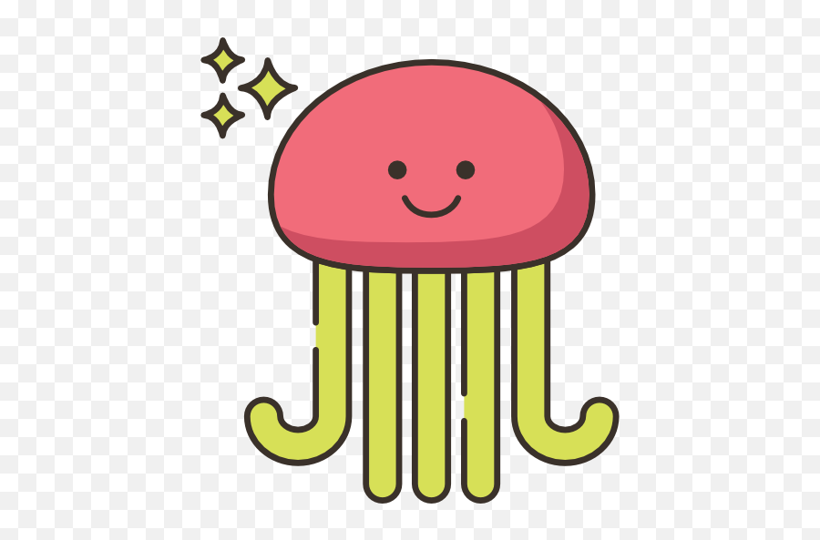 Jellyfish - Icon Emoji,Jellyfish Emoticon