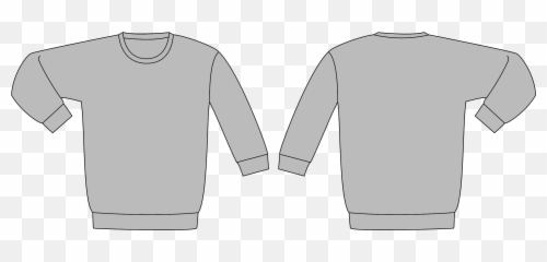 Sweatshirt Clipart Sweatshirt Transparent Free For Download - Sweat Shirt Template Png Emoji,Emoji Hoodies