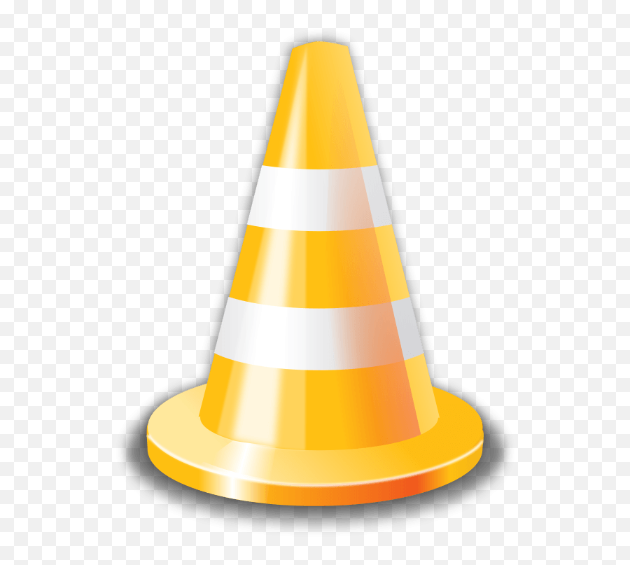 Safety Cone Clipart - Yellow Cone Clipart Emoji,Traffic Cone Emoji