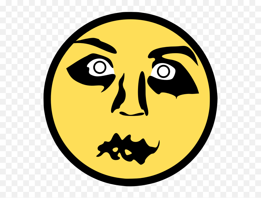 Creepy Chan Smile - Creepy Emotes Transparent Emoji,Eye Roll Emoji
