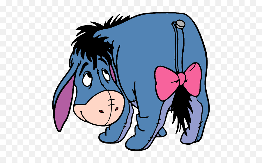 Eeyore Winnie The Pooh Clipart - Winnie The Pooh Eeyore Clipart Emoji,Eeyore Emoji