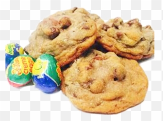 Cadbury Creme Egg Filled Chocolate Chip - Peanut Butter Cookie Emoji