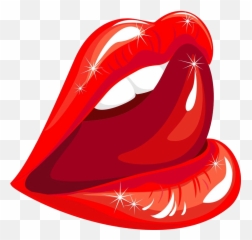 Gum clipart red lipstick Transparent FREE - Sexy Lips Clipart Png Emoji