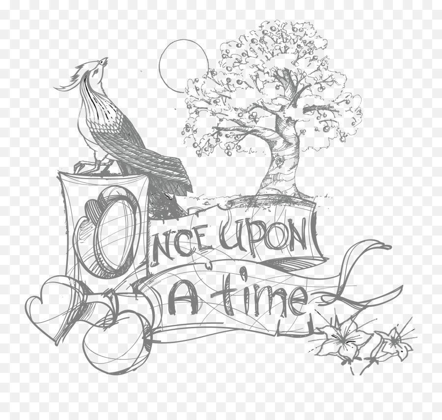 Drawing Apple Once Upon Time Transparent U0026 Png Clipart Free - Pencil Flower Garden Drawing Emoji,John Appleseed Emoji