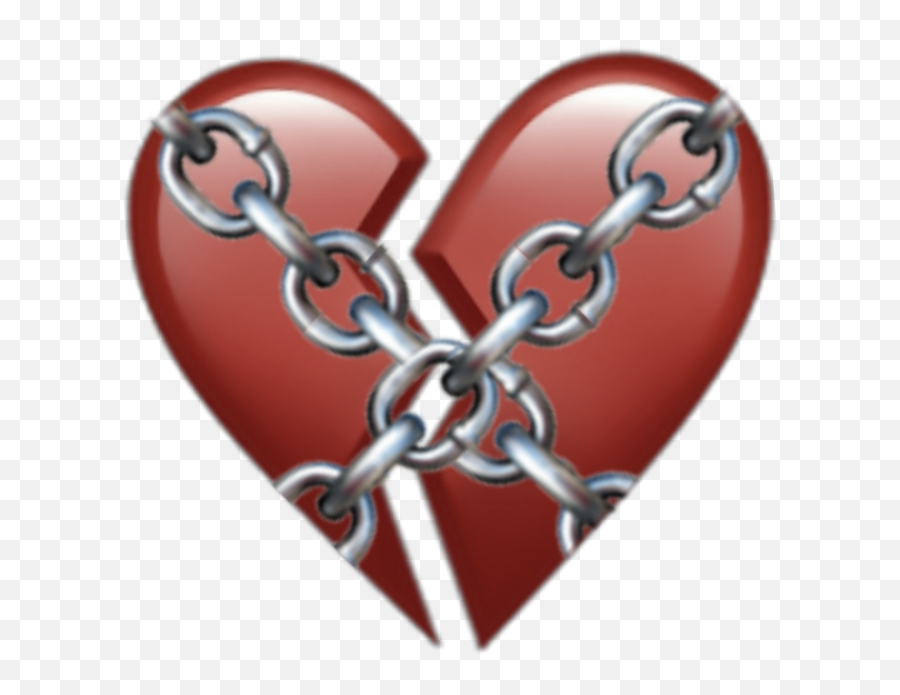 Dark Red Emoji Broken Heart Sticker By Josephine - Girly,Gear Emoji