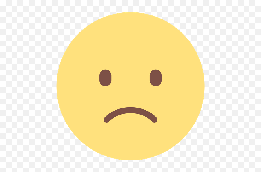 Sad Emoji Icon Of Flat Style - Available In Svg Png Eps Happy,Stress Emoji