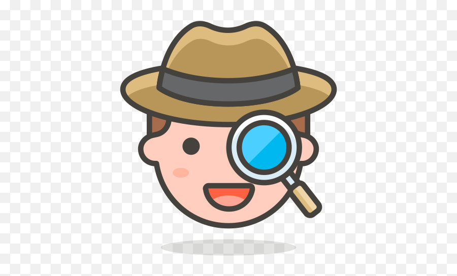 192 - Icon Detective Png Emoji,Fedora Emoji