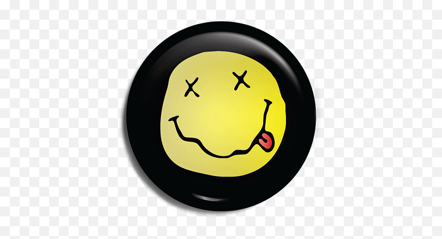 Nirvana Happy Face - Nirvana Logo Emoji,Spock Emoticon