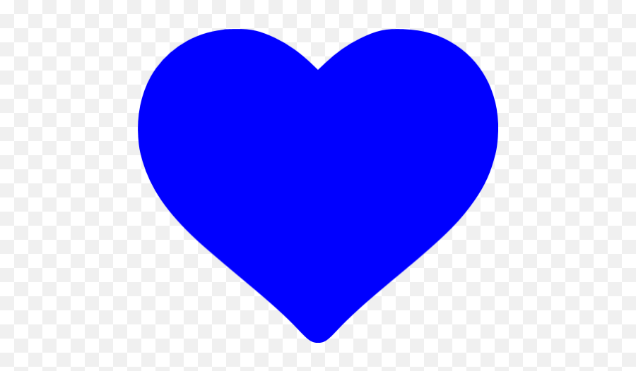 Blue Hearts Icon - Dark Blue Love Heart Emoji,Blue Heart Emoji
