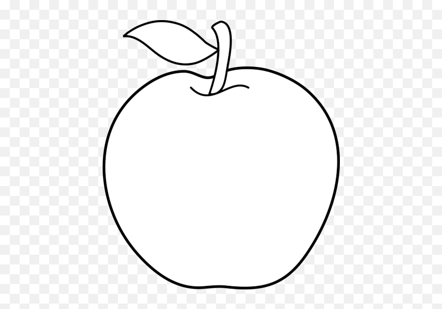 Clipart Black And White Free Images 7 - Apple Clipart Black And White Emoji,Black Apple Emoji