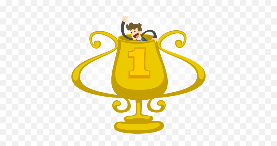 Prize Clipart Achievement Trophy Prize - Cartoon Emoji,Prize Emoji