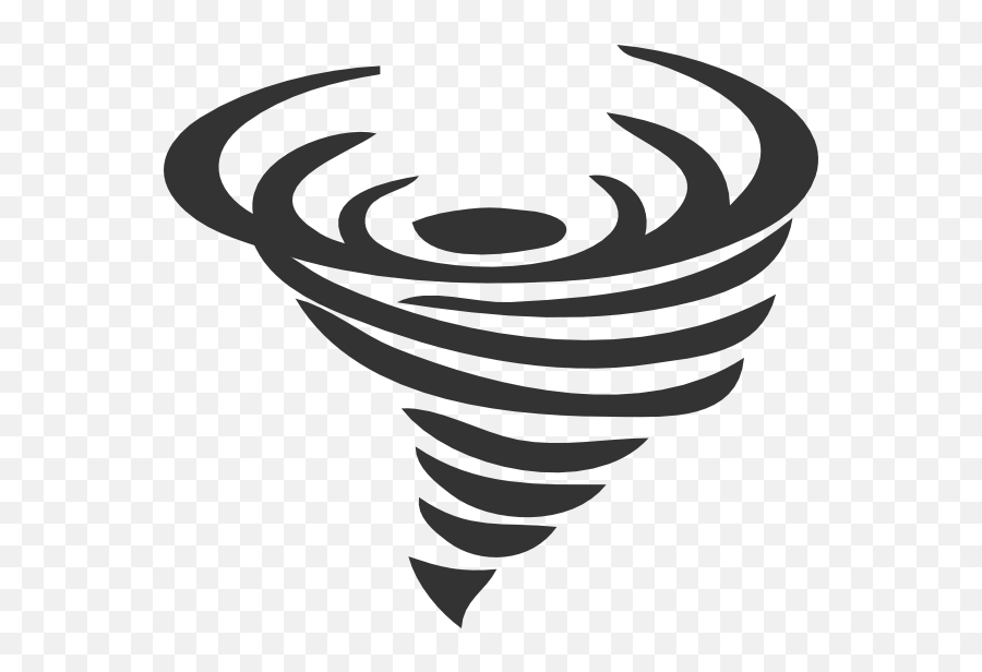 Tornado Clipart Transparent Background - Clipart Tornado Png Emoji,Hurricane Emoji
