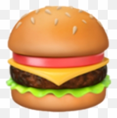 Burger Emoji Emojis Emojisticker Emojisstickers - Google Cheeseburger Emoji,Emoji Burger