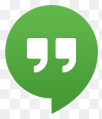 Google Hangouts Updated To V1 - Google Hangouts Logo Png Emoji,Butter Emoji