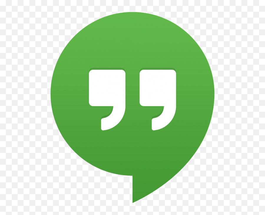 Google Hangouts Updated To V1 - Google Hangouts Logo Png Emoji,Butter Emoji