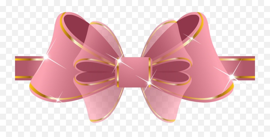 Ribbon Png Clipart Images - Pink Bow Transparent Background Emoji,Pink Cancer Ribbon Emoji