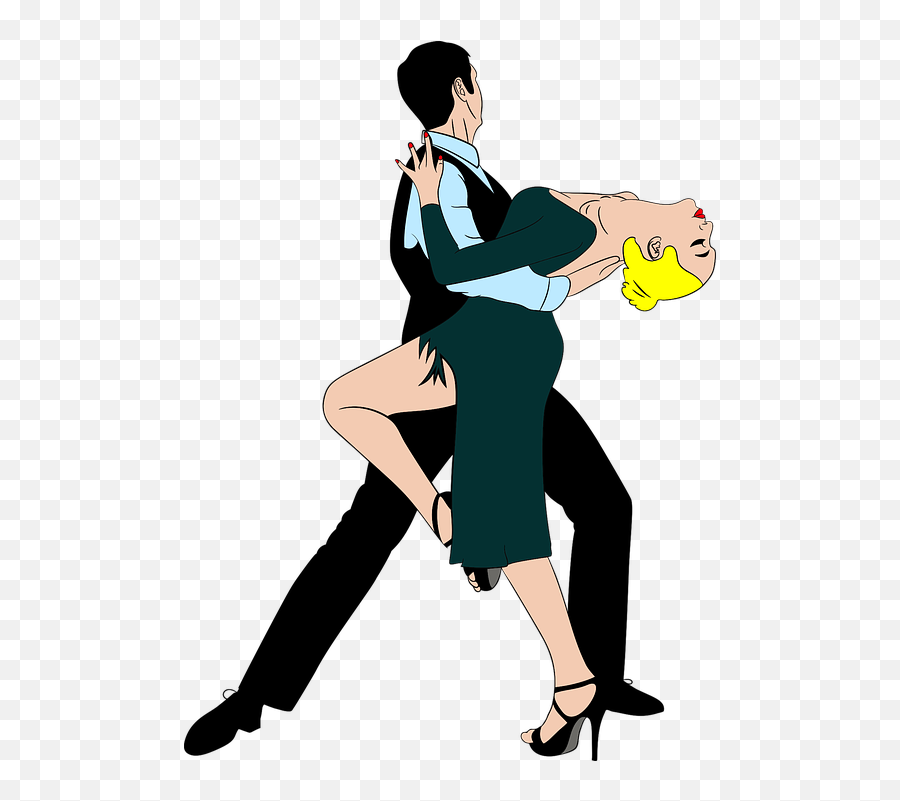 Couple Dancing Retro - Sexy Couple Dancing Clipart Emoji,Male Dancer Emoji