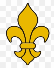 Fleur De Lis Decoration Symbol Floral - Transparent Background Emoji