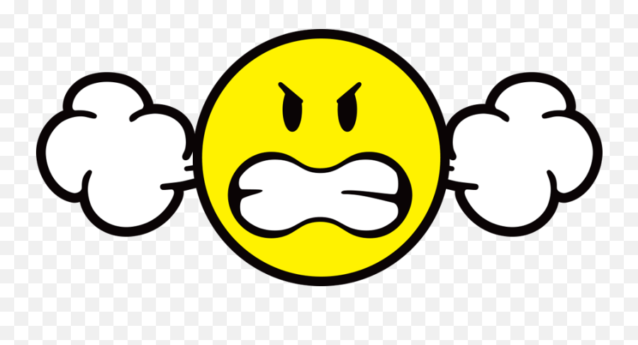 Smiley - Angry Smiley Gif Emoji,Angry Emoji Text