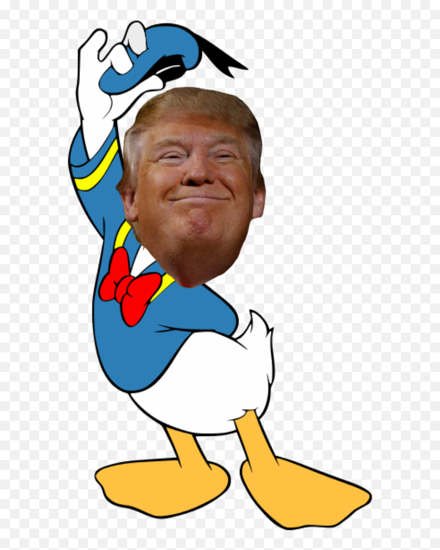 President Trump Donald - Sticker By Hodlital Donald Duck Cut Out Emoji,Donald Trump Emoji