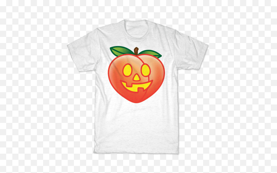 Peach Jack - Olantern Tshirts Lookhuman Apple Emoji,Jackolantern Emoji