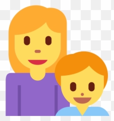 u200d Family Woman Boy Emoji Meaning with Pictures from A - Png Twritter