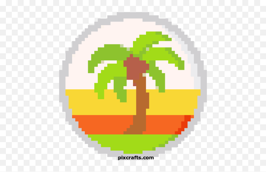 Summer - Printable Pixel Art Not Allowed Pixel Art Emoji,Palm Tree Emoticons