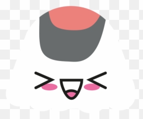 Smile Kawaii Sushi Roll - Clip Art Emoji,Sushi Roll Emoji