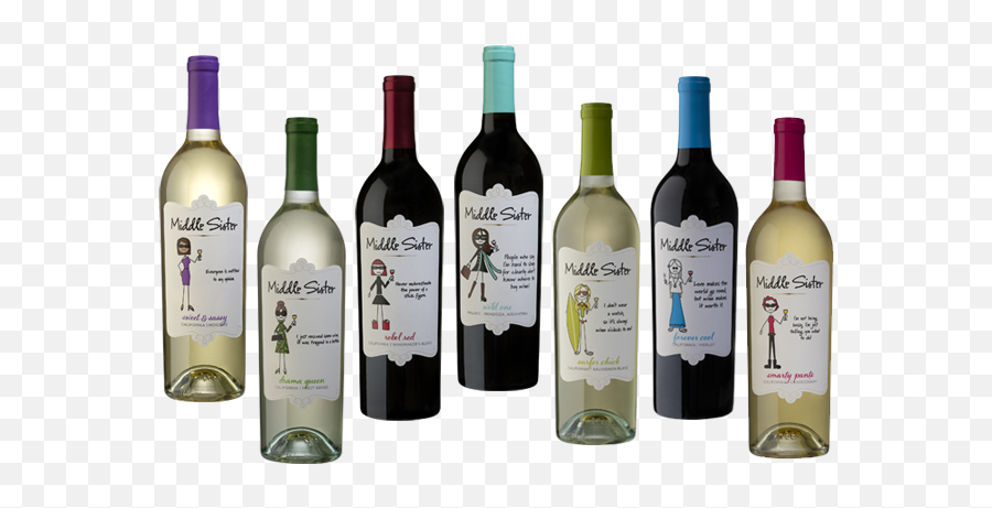 Middle Sister Wines - Little Sister Middle Sister Wine Emoji,Wine Drinking Emoji