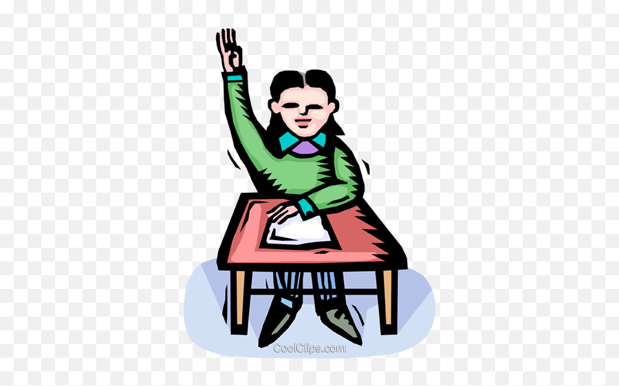 Today1582566414 Girl Raising Her Hand Clipart Png Here - Desk Hand Up Cartoon Emoji,Woman Raising Hand Emoji