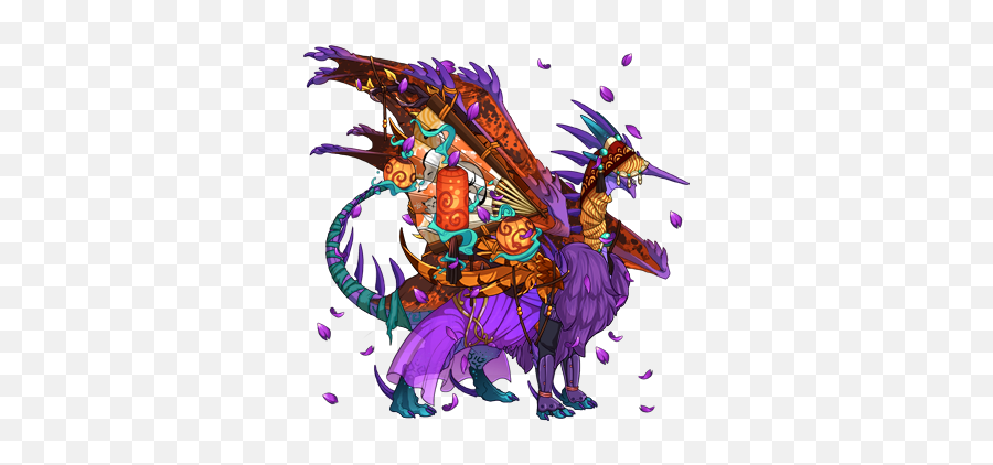 Show Me Purple Dragons Dragon Share Flight Rising - Dragon Emoji,Purple Horned Emoji