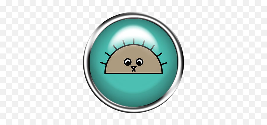 Hedgehog Brad Graphic - Outspoken Wheel Emoji,Hedgehog Emoticon