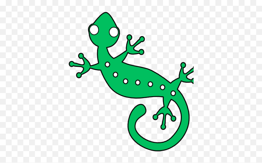 Gecko Clipart - Lizaed Clipart For Books Emoji,Lizard Emoji