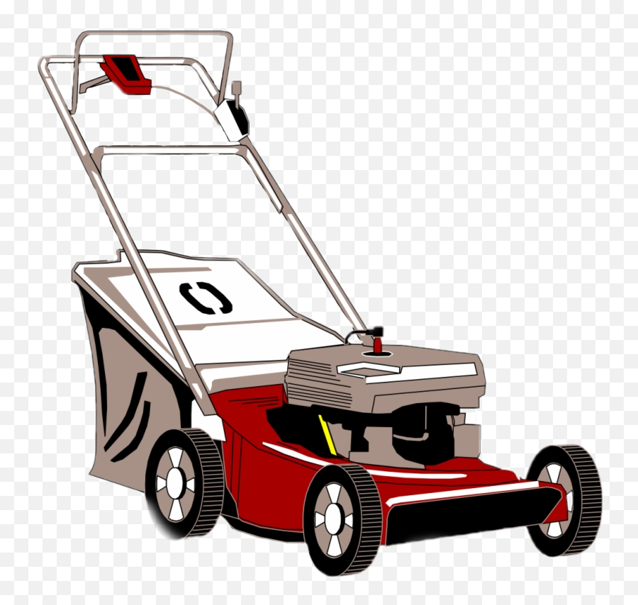 Lawnmower Sticker - Transparent Background Lawn Mower Clipart Png Emoji,Lawn Mower Emoji