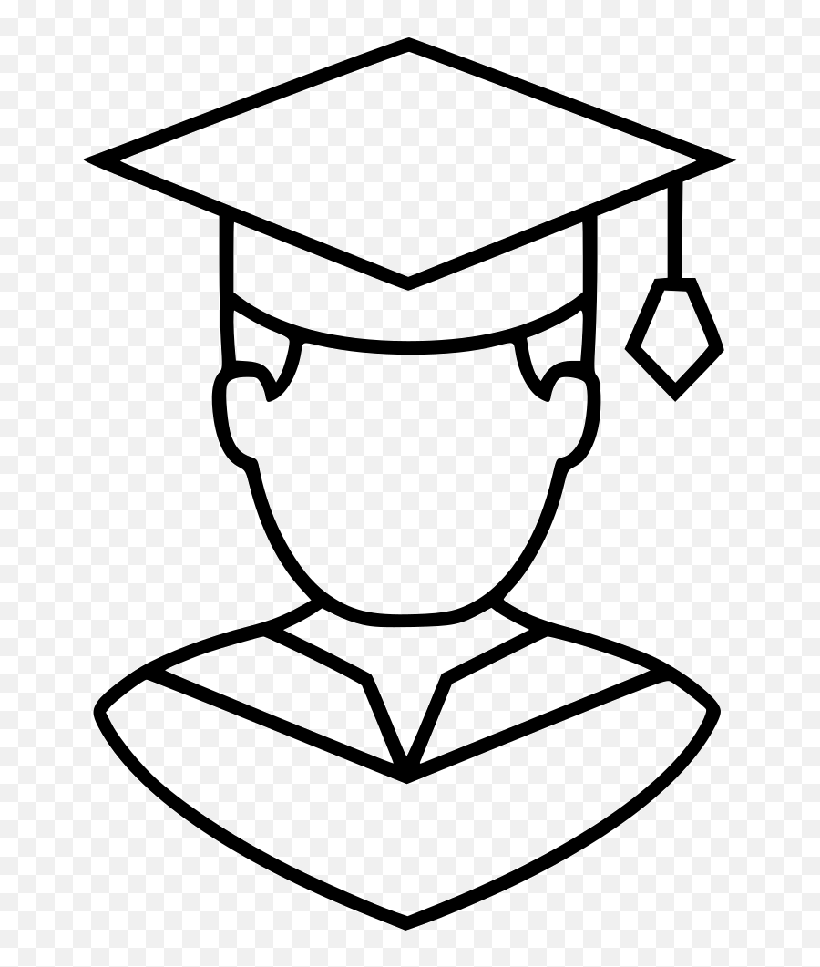 Graduate Drawing Graduated Boy - Graduation Cap Girl Clipart Graduate Drawing Emoji,Graduation Hat Emoji