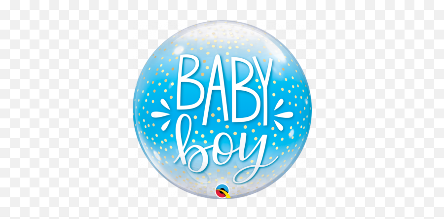 22 Birthday Rainbow Unicorns Qualatex Bubble Balloon U2014 Edu0027s - Bubble Balloon Baby Boy Emoji,Confetti Ball Emoji