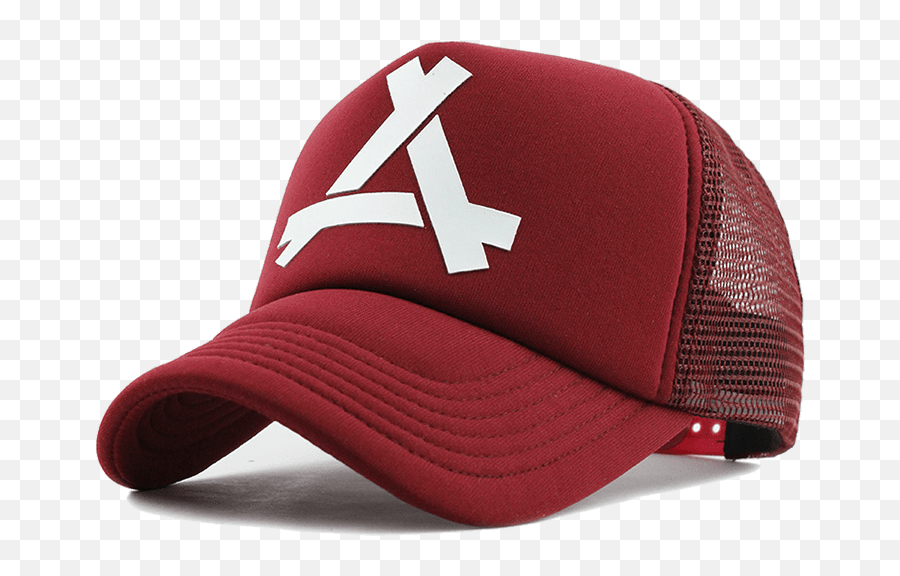 Baseball Caps For Sale Mesh Cap Hats - Topi Trucker Merah Maroon Emoji,100 Emoji Bucket Hat