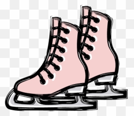 Clipart Shoes Ice Skate Clipart Shoes Ice Skate Transparent - Ice Skates Clipart Png Emoji,Skate Emoji