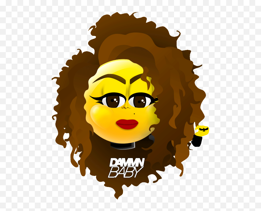 Janet Jackson Unbreakable - Janet Jackson Clip Art Transparent Emoji,Throwing Shade Emoji