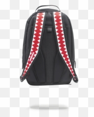 Black Double Cargo Side Shark Backpack - Double Cargo Side Shark Black Emoji,Black Emoji Backpack