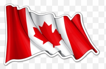 Flag Of Canada Waving - Canadian Tattoo Emoji