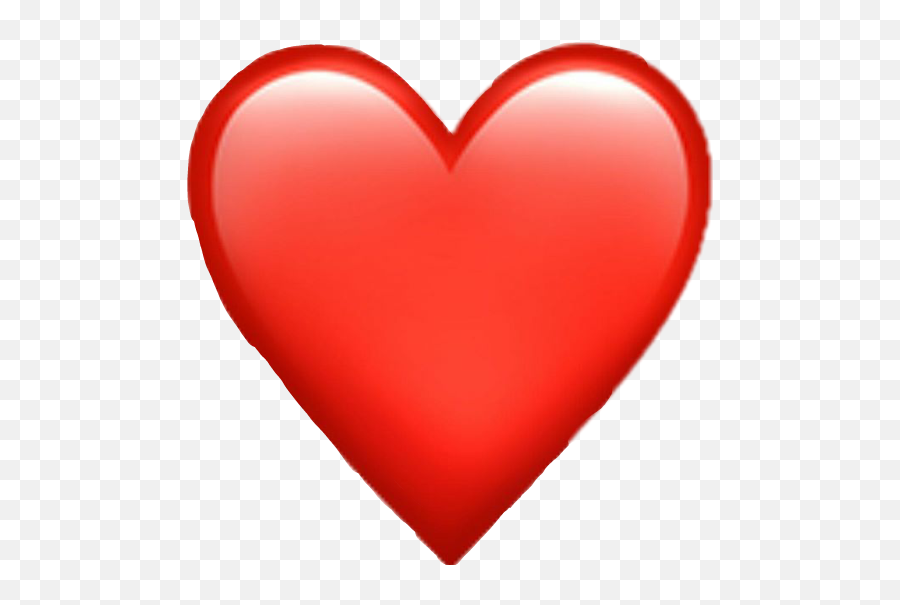 Emoji Herz Freetoedit - Translucent Red Heart Emoji,C: Emoji